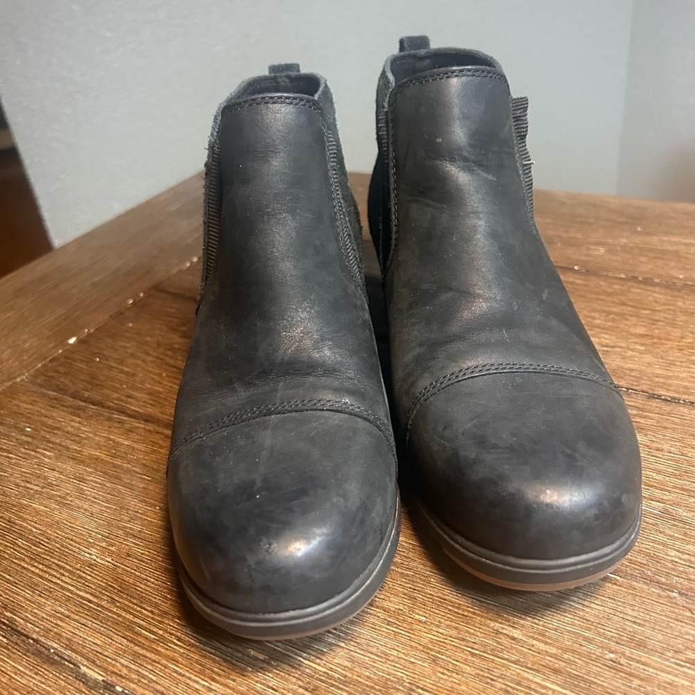 Sorel Evie Pull on Leather pull on waterproof boots size 5.5 - Picture 6 of 15